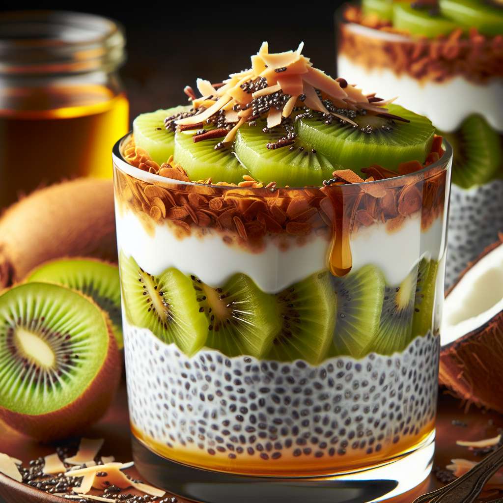 Coconut Chia Pudding Parfait