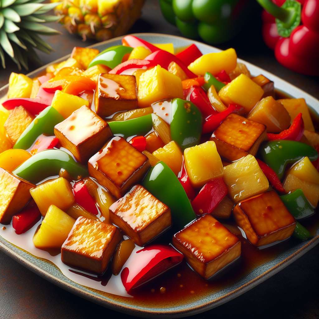 Vegan Sweet and Sour Tofu