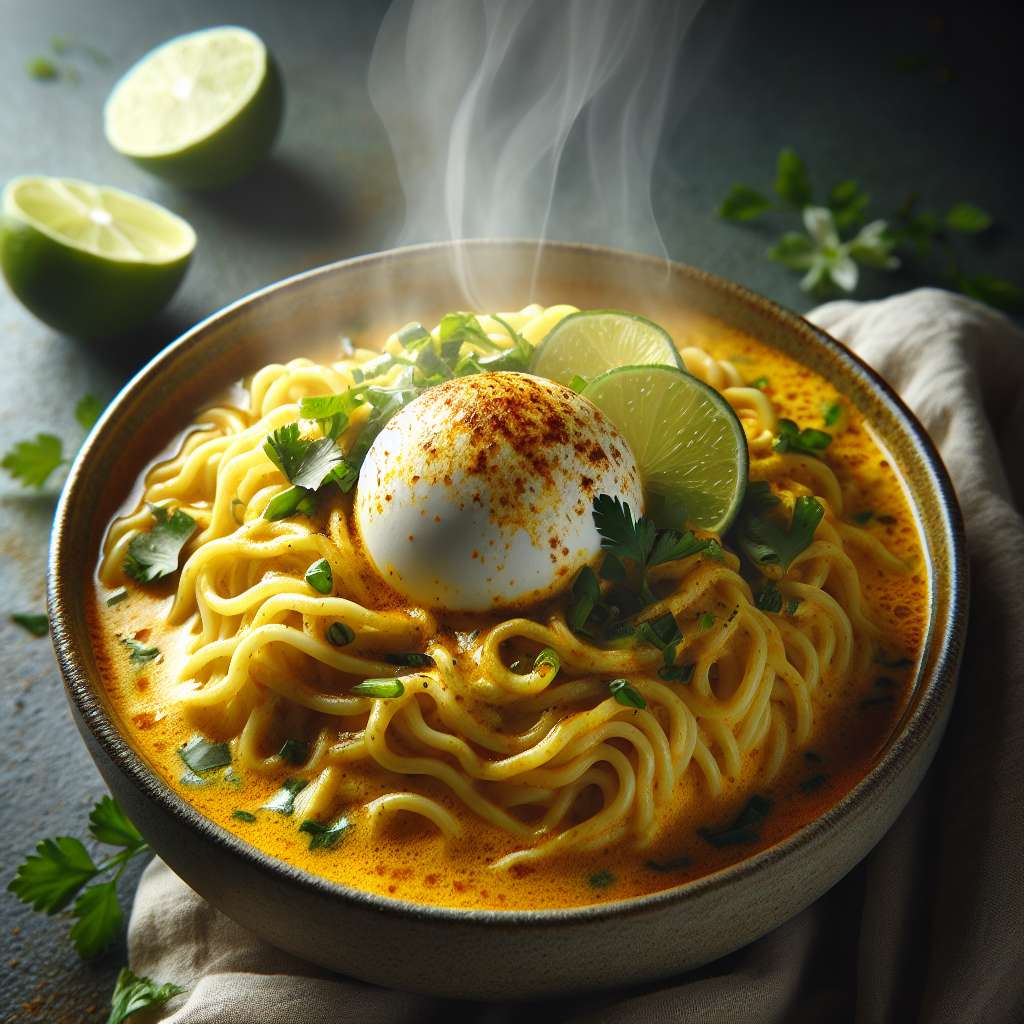 Vegan Thai Coconut Curry Noodles