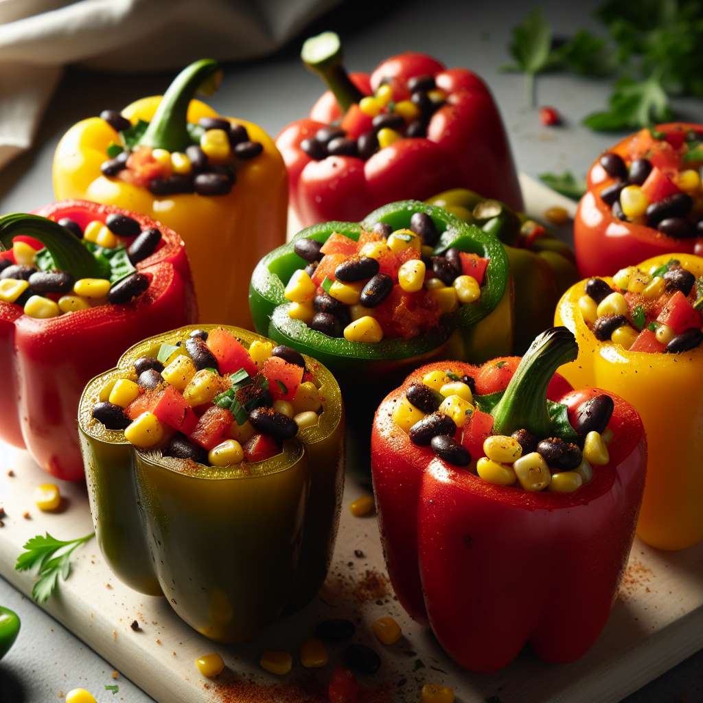 Mexican-Inspired Stuffed Bell Peppers