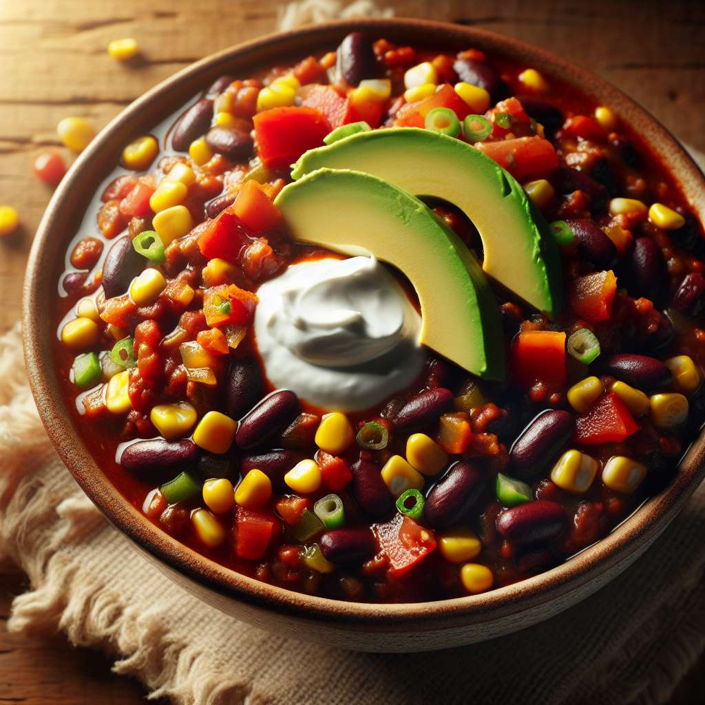 Hearty Vegan Cowboy Chili