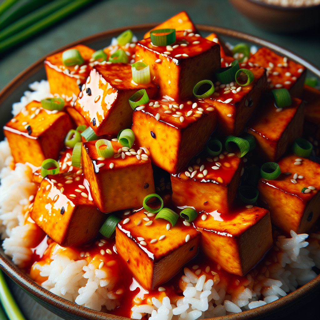 Vegan Orange Tofu