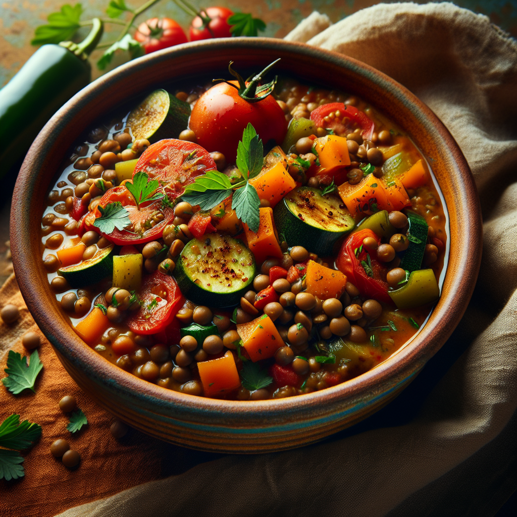 Mediterranean Lentil Stew