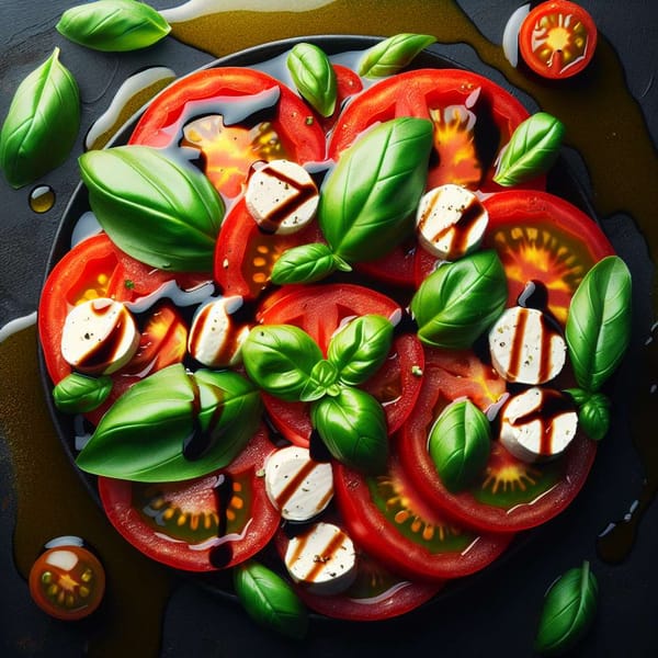 Vegan Caprese Salad