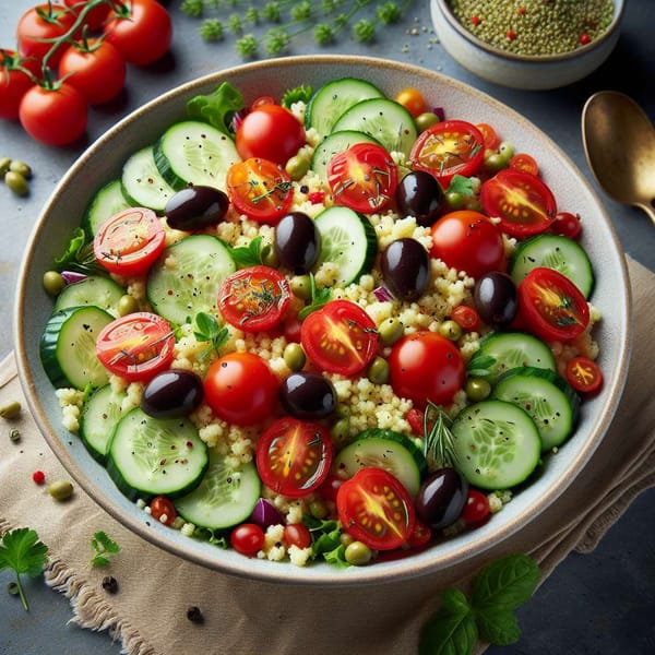 Mediterranean Couscous Salad