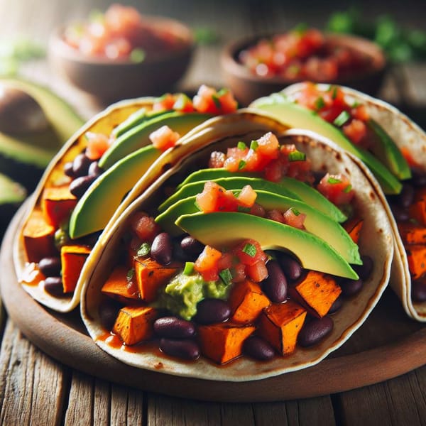 Vegan Sweet Potato Tacos