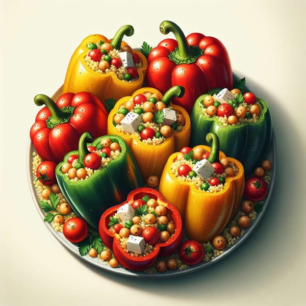 Mediterranean Stuffed Peppers