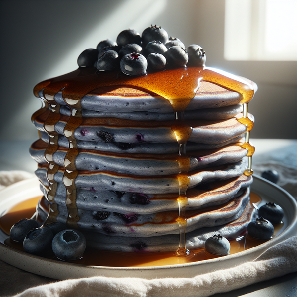 Vegan Blueberry Pancakes