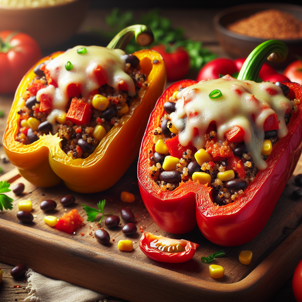 Vegan Stuffed Bell Peppers