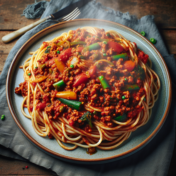 Vegan Spaghetti Bolognese