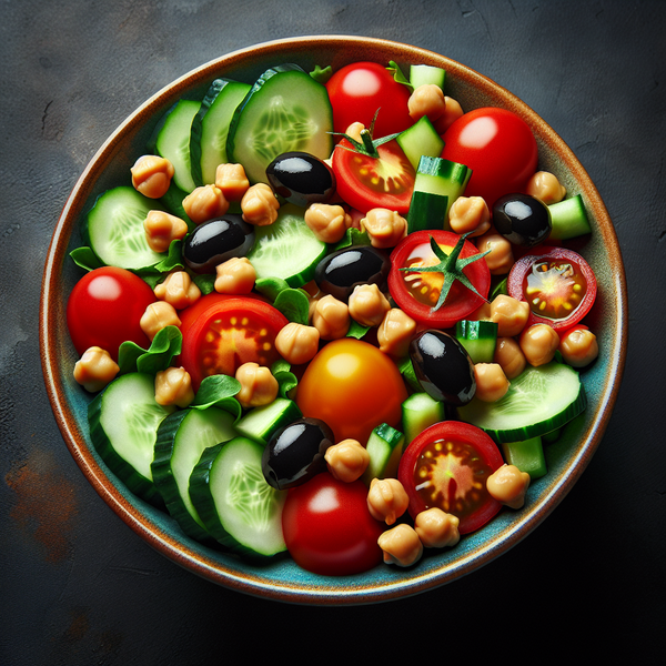 Mediterranean Chickpea Salad